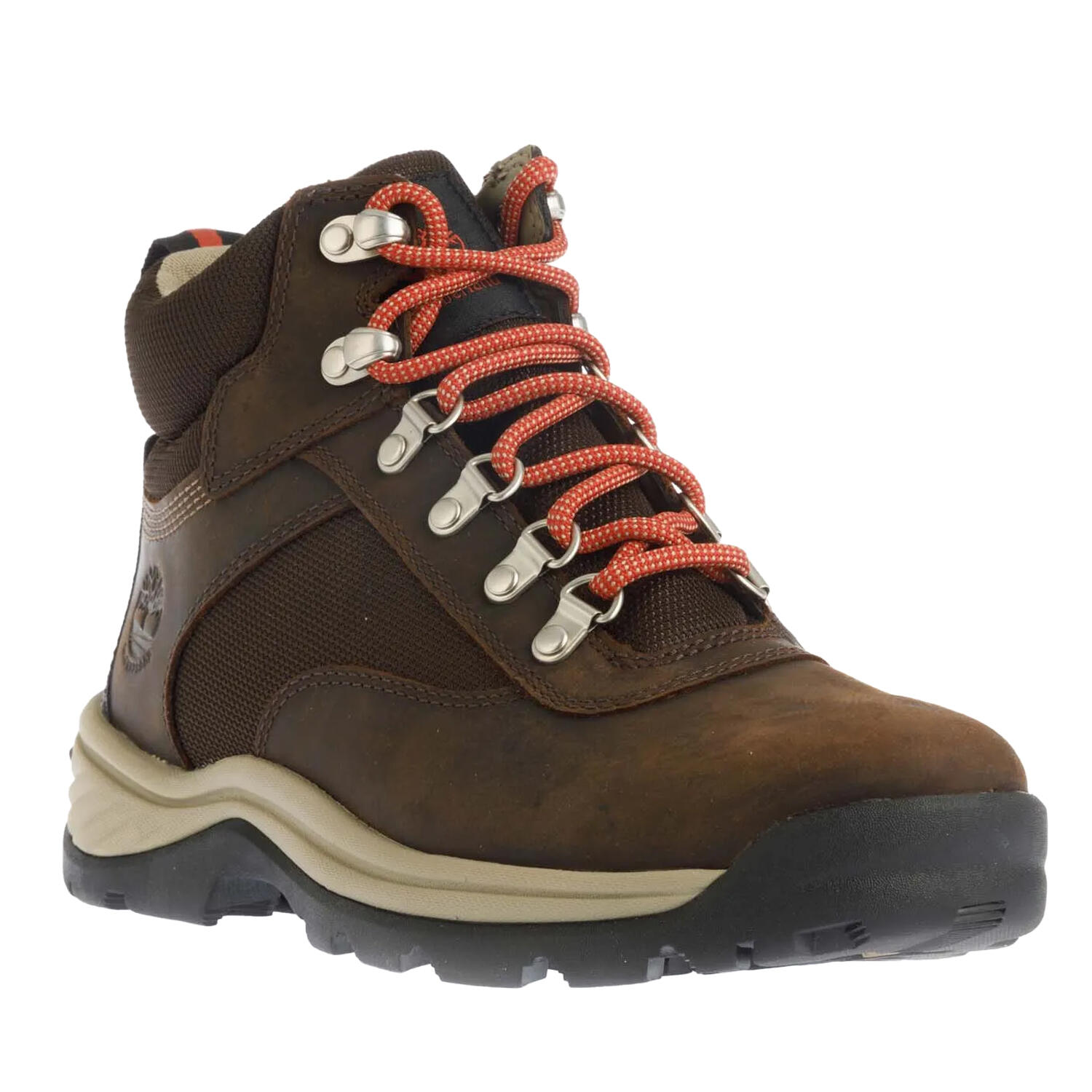 TIMBERLAND Womens/Ladies Waterproof Leather Mid Cut Lace Up Hiking Boots (Chocolate)