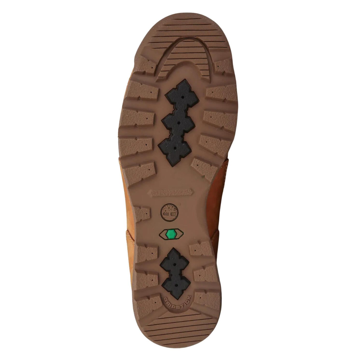 Mens Euro Rock Nubuck Mid Cut Hiking Boots (Wheat) 3/4