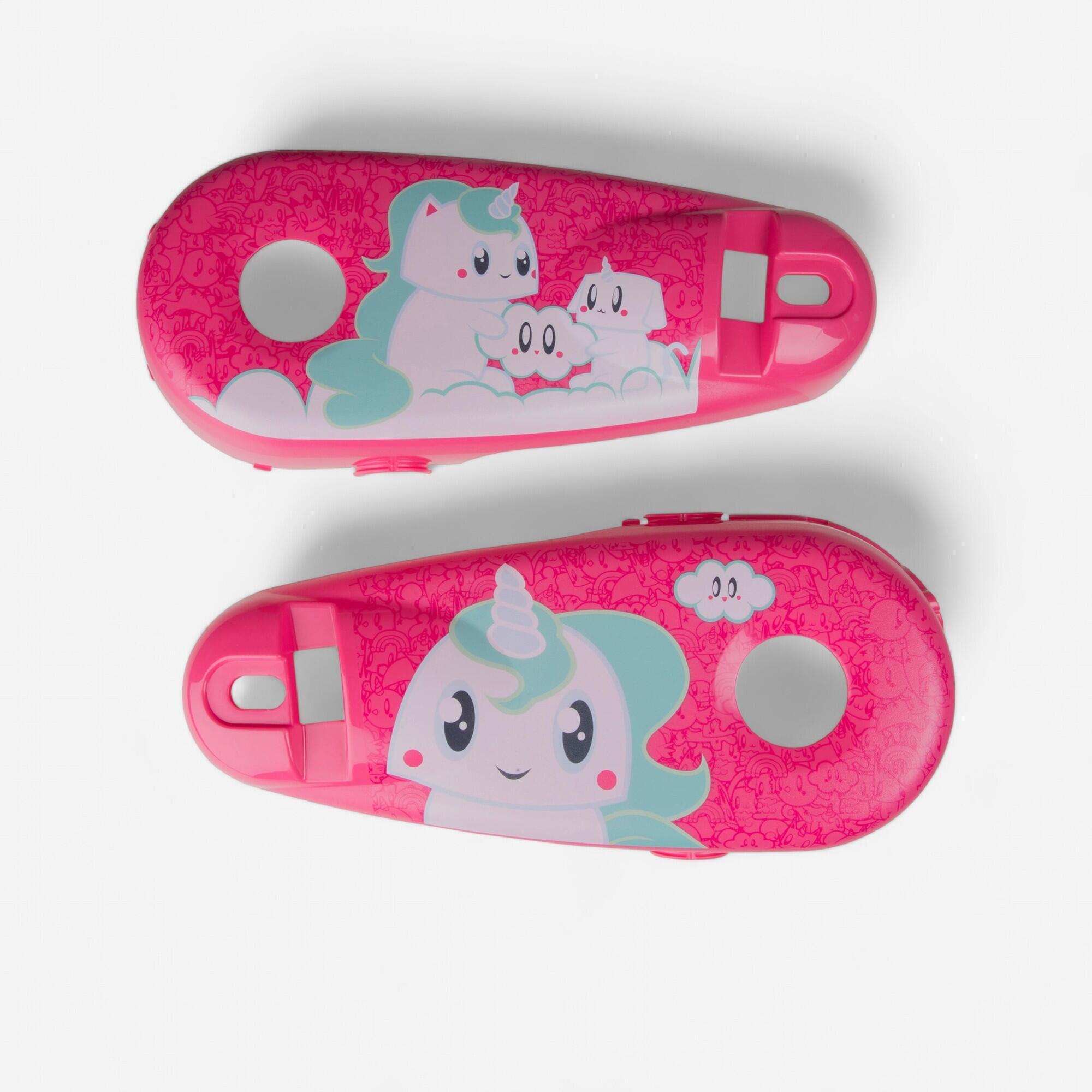 BTWIN Tweedehands - Dekblad 14 inch UNICORN roze - UITSTEKEND