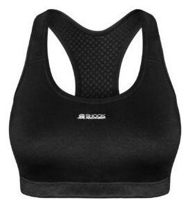 Reggiseno Top corto con ammortizzatore nero