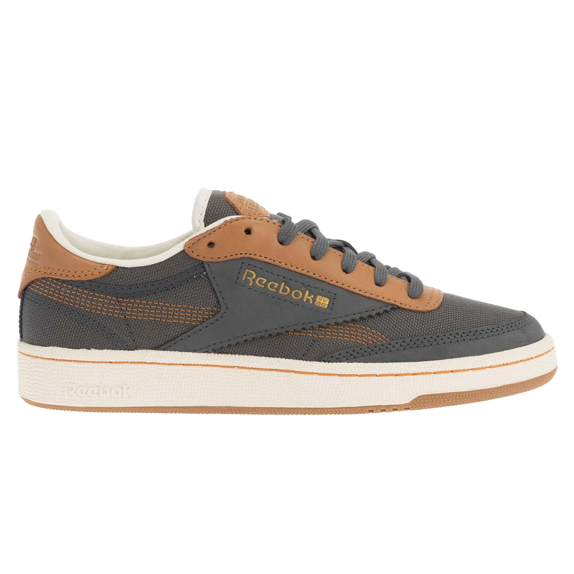 Sneaker "Club C 85 Vintage", Leder Herren Grau 2/4