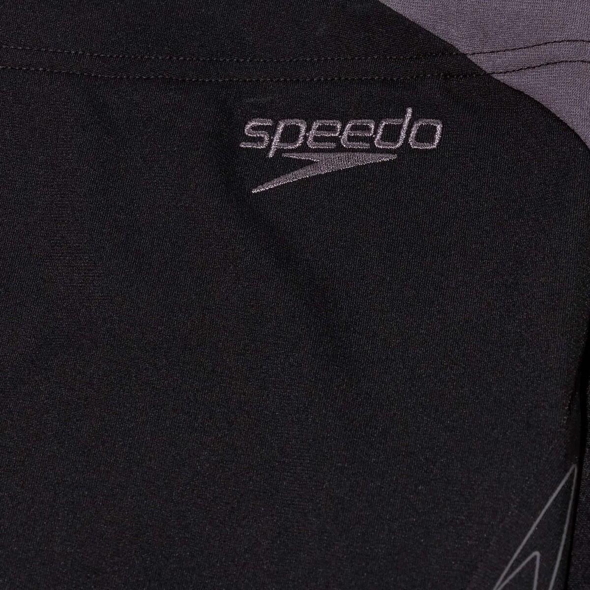 Mens Hyper Boom Splice Jammer Shorts (Black/Grey) 3/4
