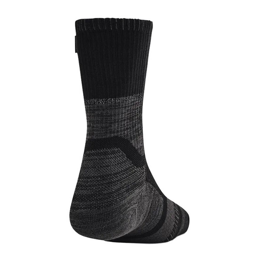 Unisex Adult Armourdry High Rise Running Socks (Black) 2/2