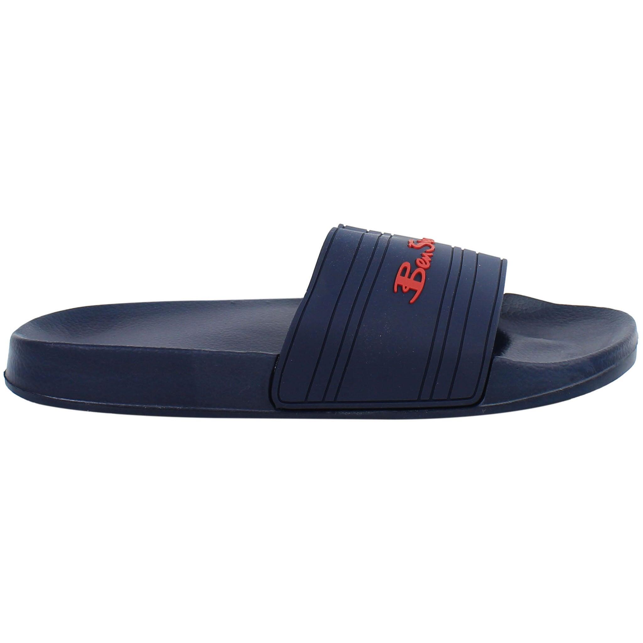 BEN SHERMAN Ben Sherman Southend Mens Navy Sliders