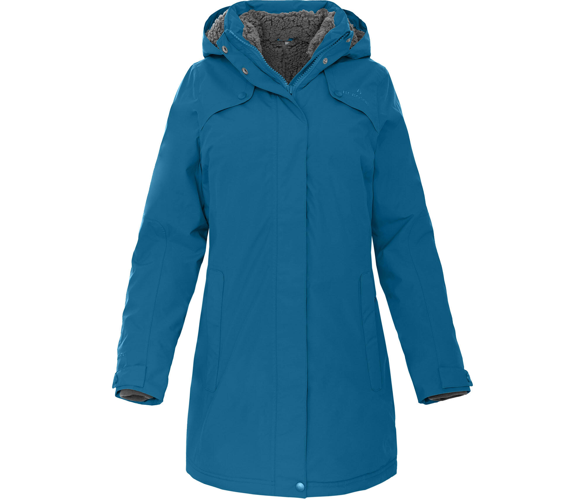 Wintermantel Teddy Futter, warm wattiert, 20000 mm Wassersäule Blau 2/7