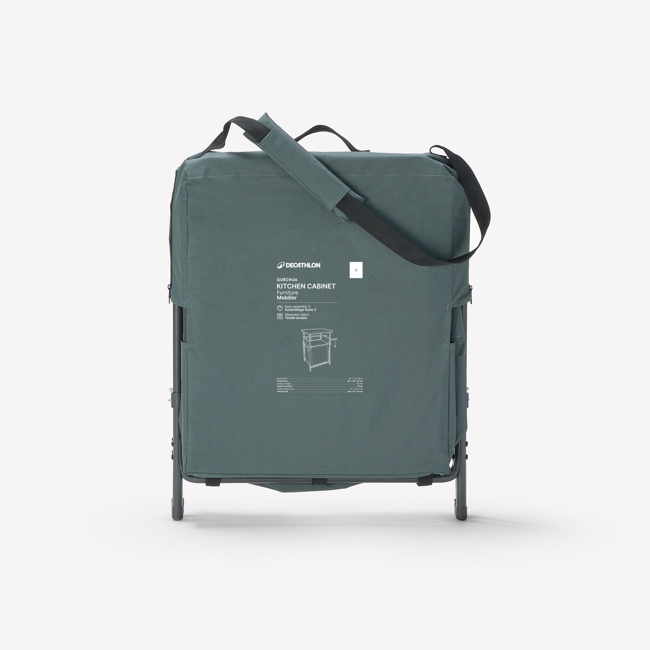 Tweedehands Keukenmeubel voor de camping S opvouwbaar en compact 2/4
