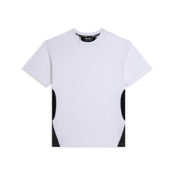 T-shirt à coupe classique avec pièces décoratives contrastées