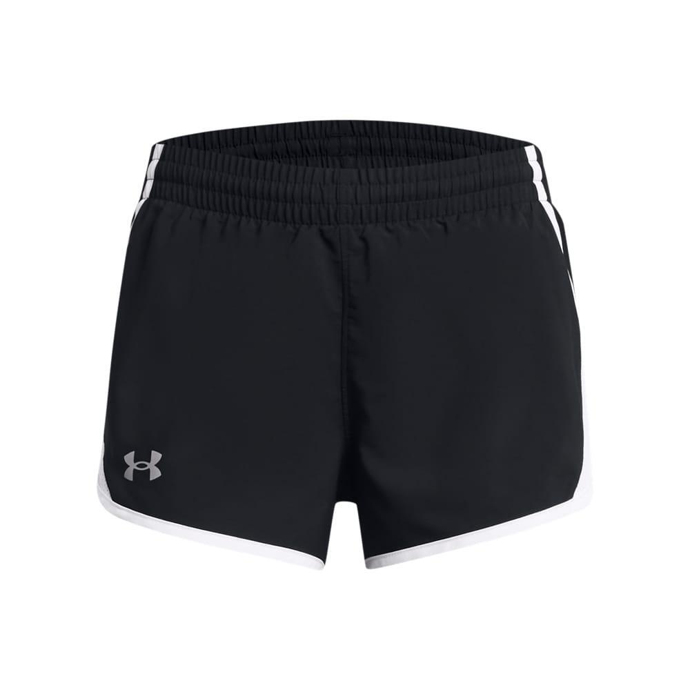 UNDER ARMOUR Childrens/Kids Fly By Shorts (Black)