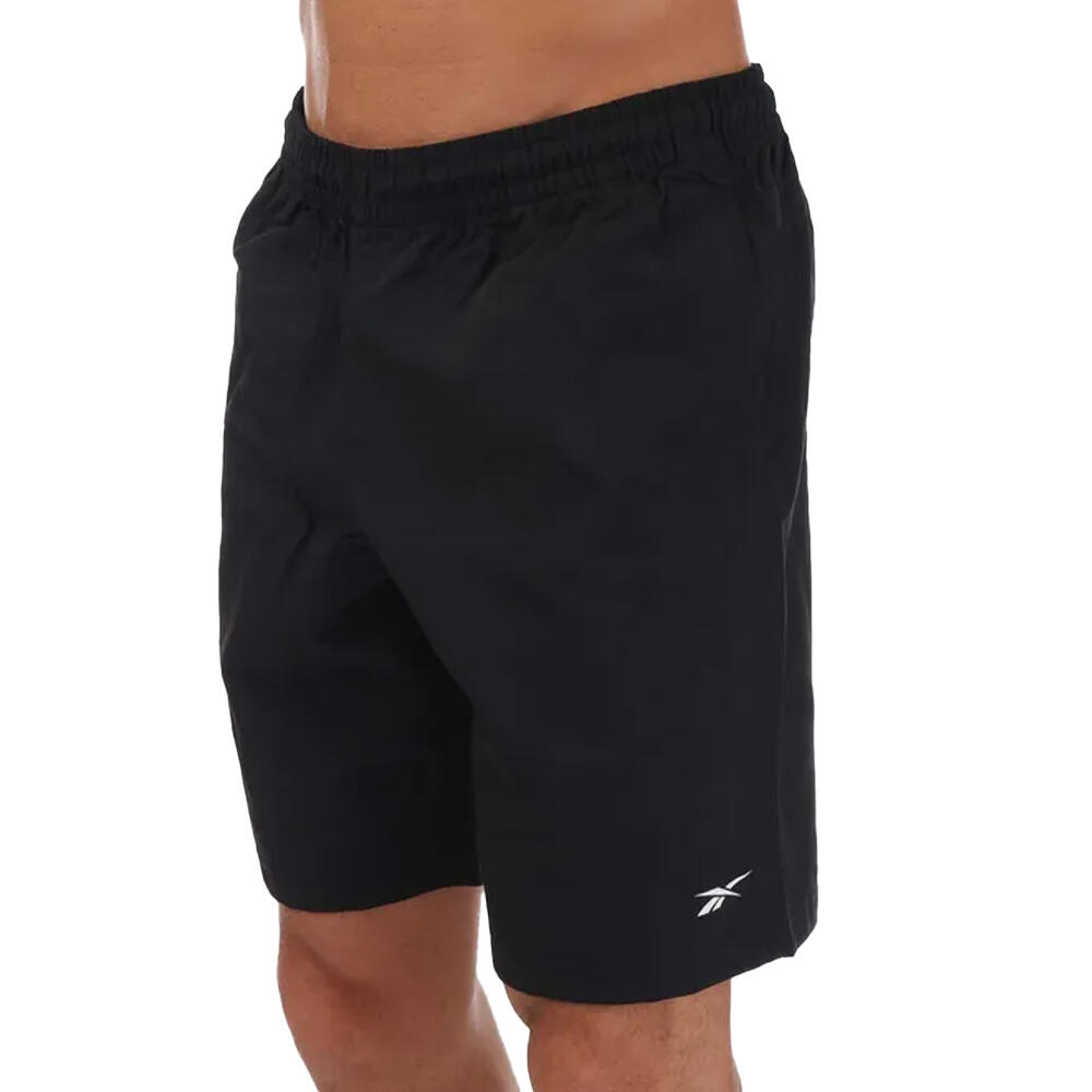 REEBOK Pantaloncini Utilità Uomo Reebok Training Essentials Nero