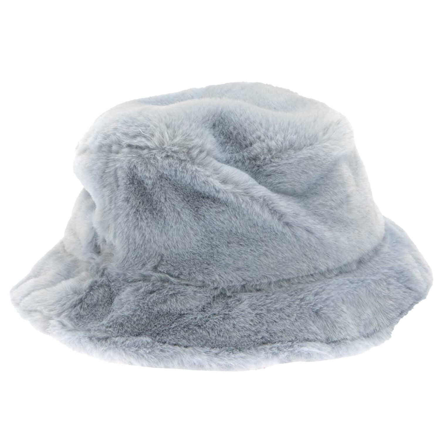 NEW ERA Teddy Fur Bucket Hat (Blue)