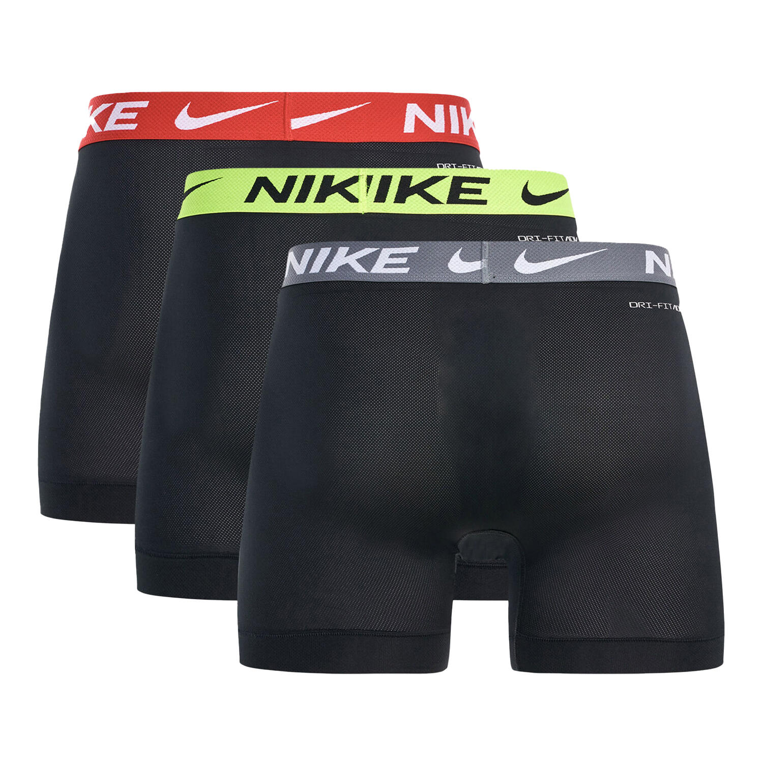 Mens Boxer Shorts (Pack of 3) (Black) 2/2