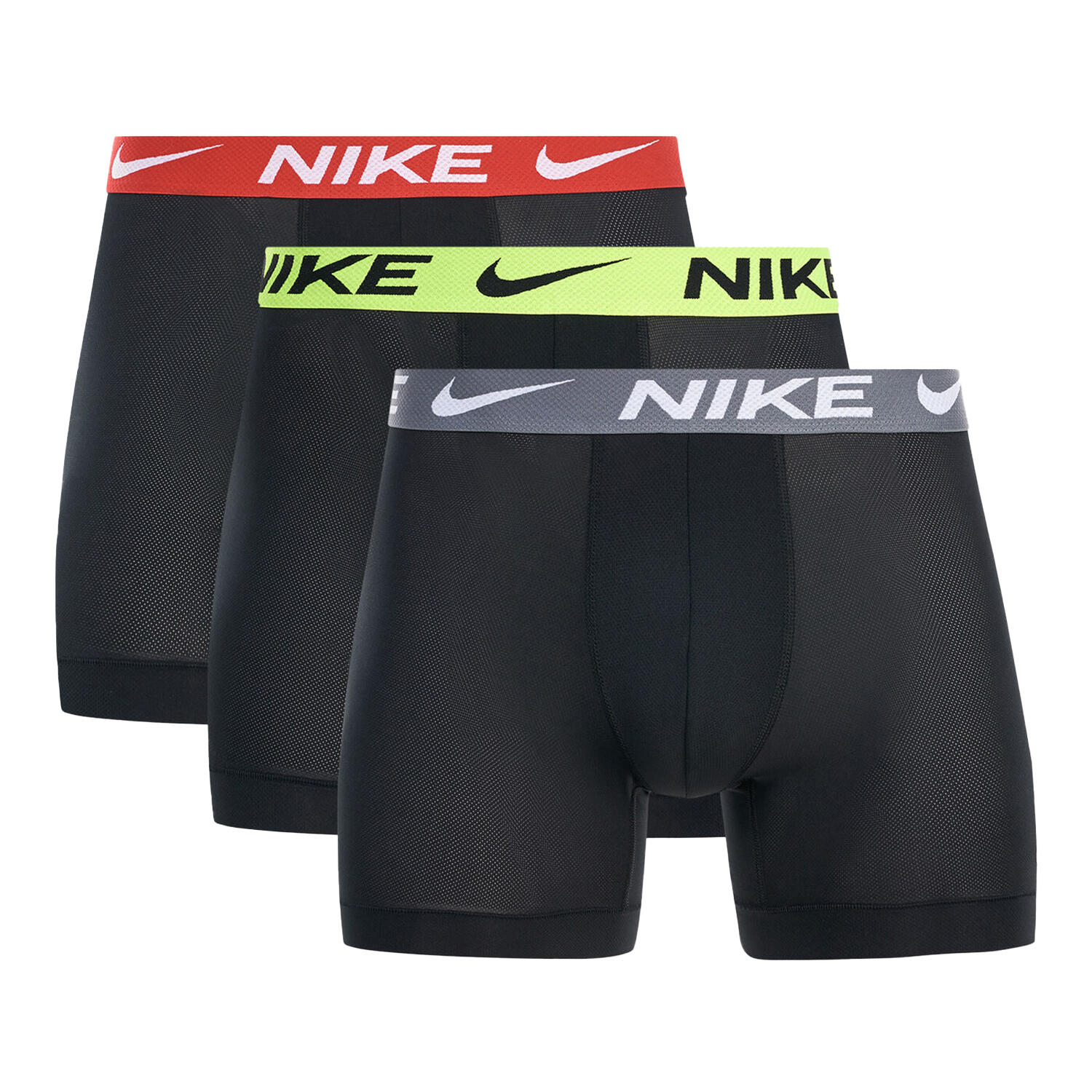 Mens Boxer Shorts (Pack of 3) (Black) 1/2