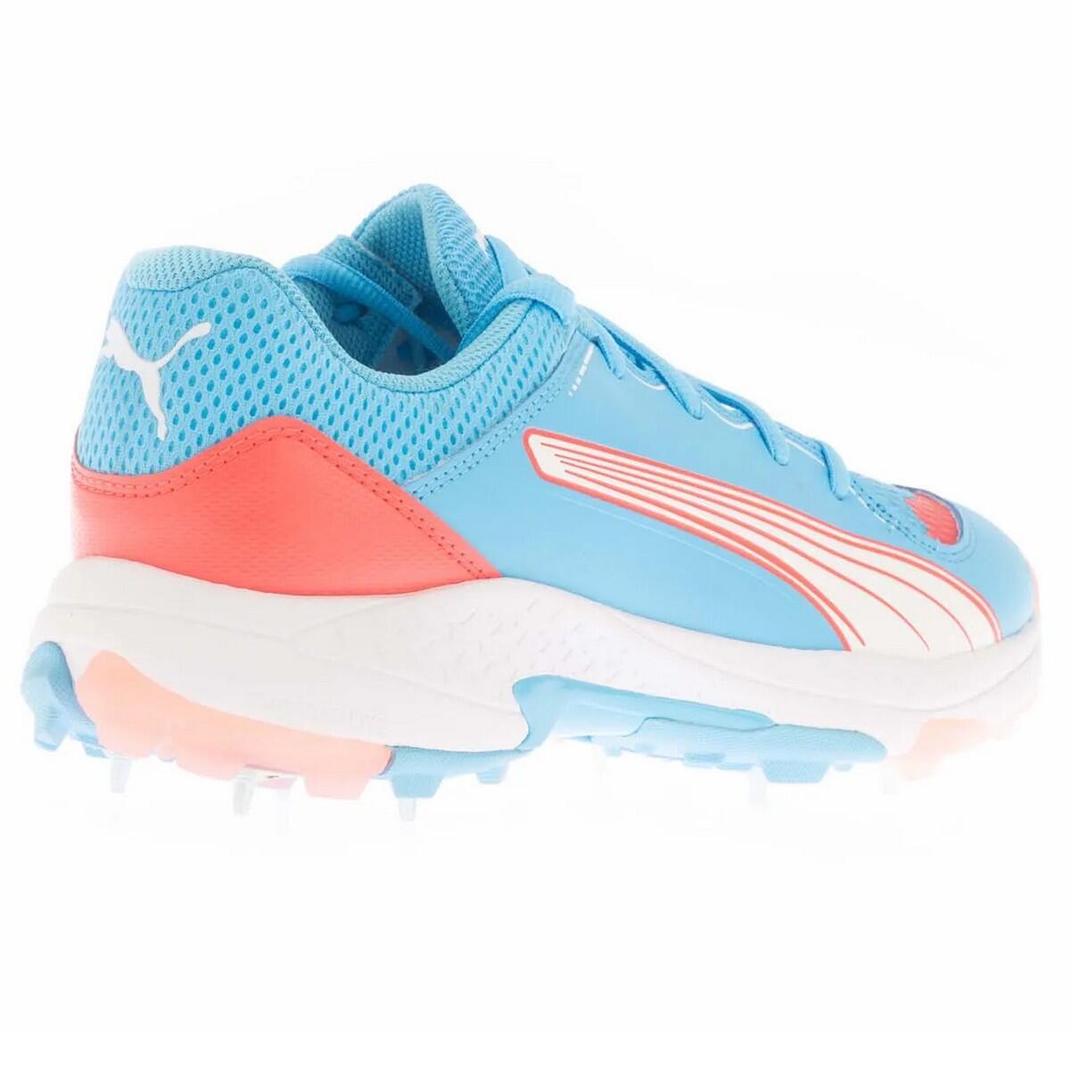 Mens Spike 24.1 Cricket Shoes (Blue/Red) 2/4