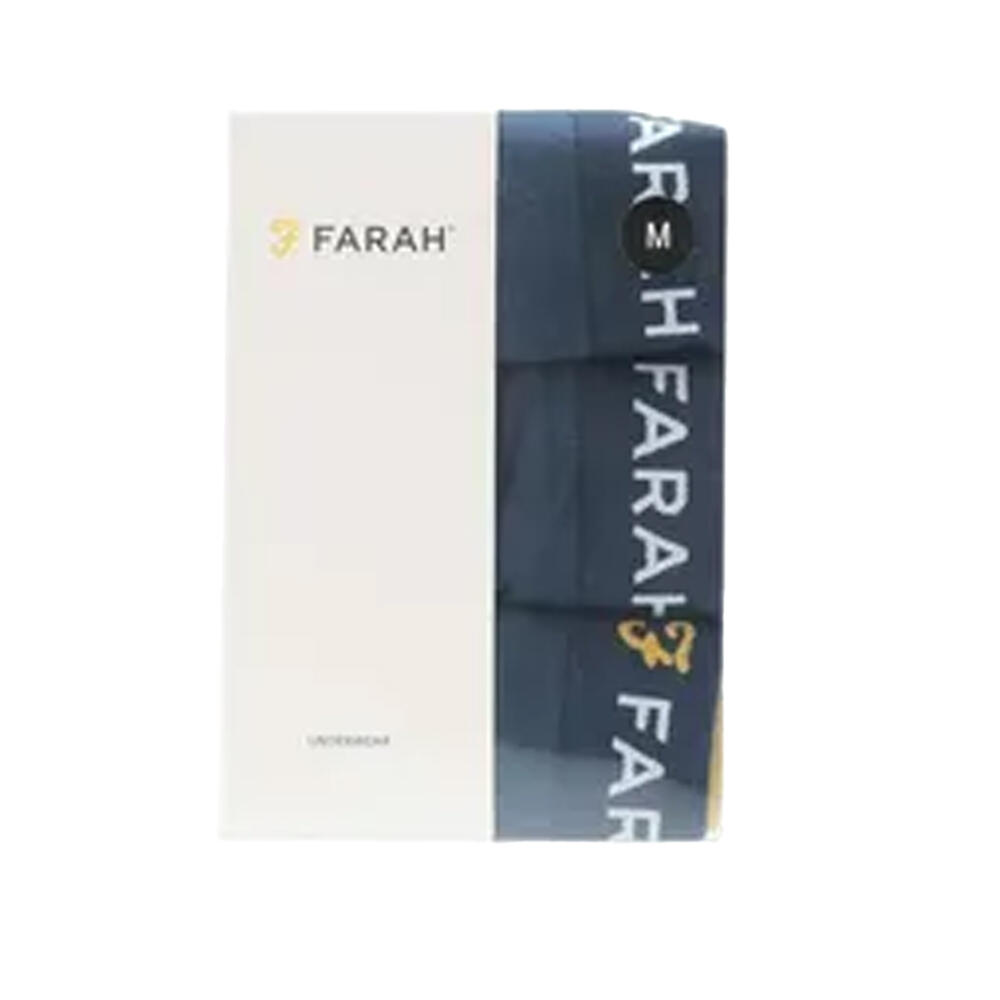 Mens Aveleer Boxer Shorts (Pack of 3) (Navy) 2/2