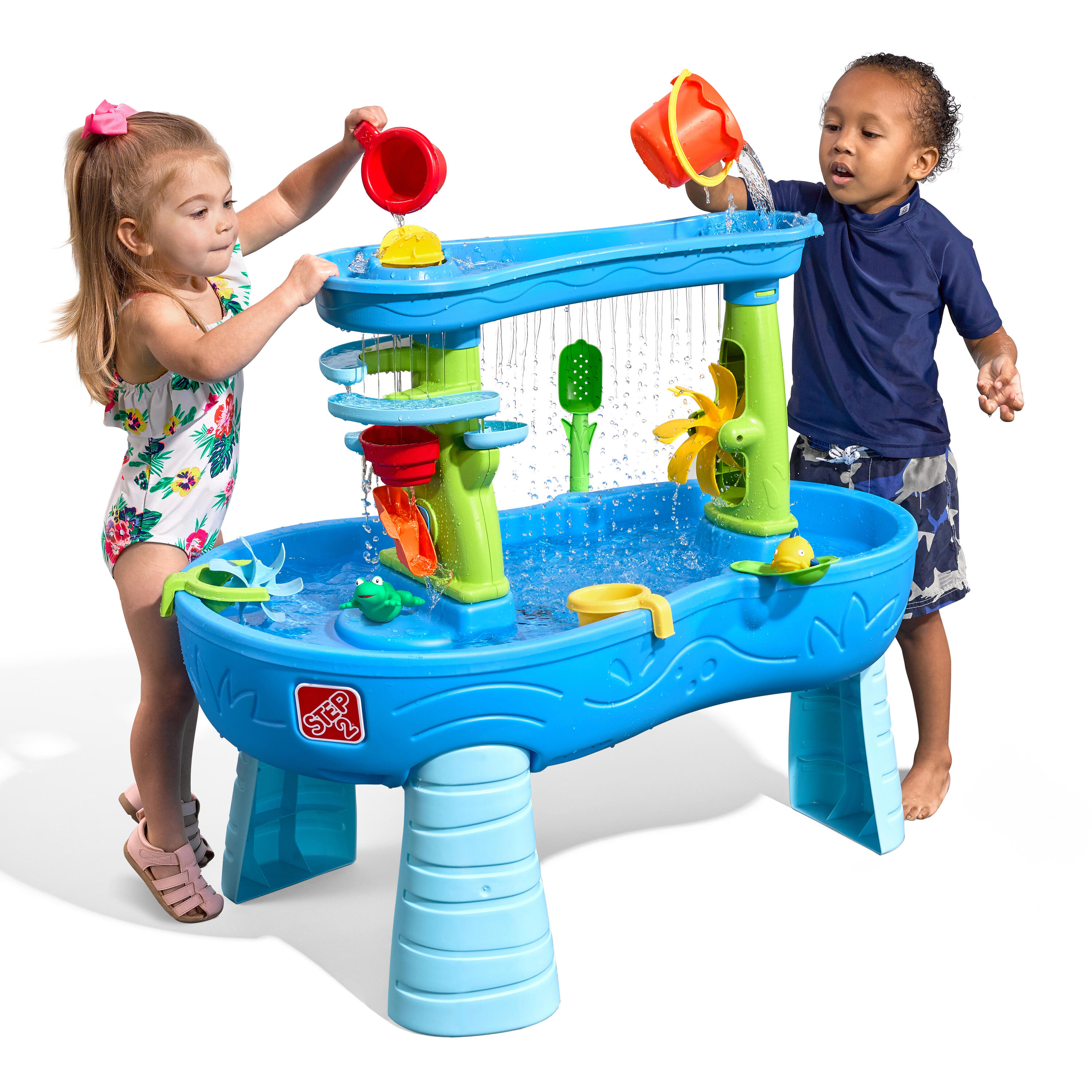 Water Table Double Showers Splash with 11 accessories 5/6