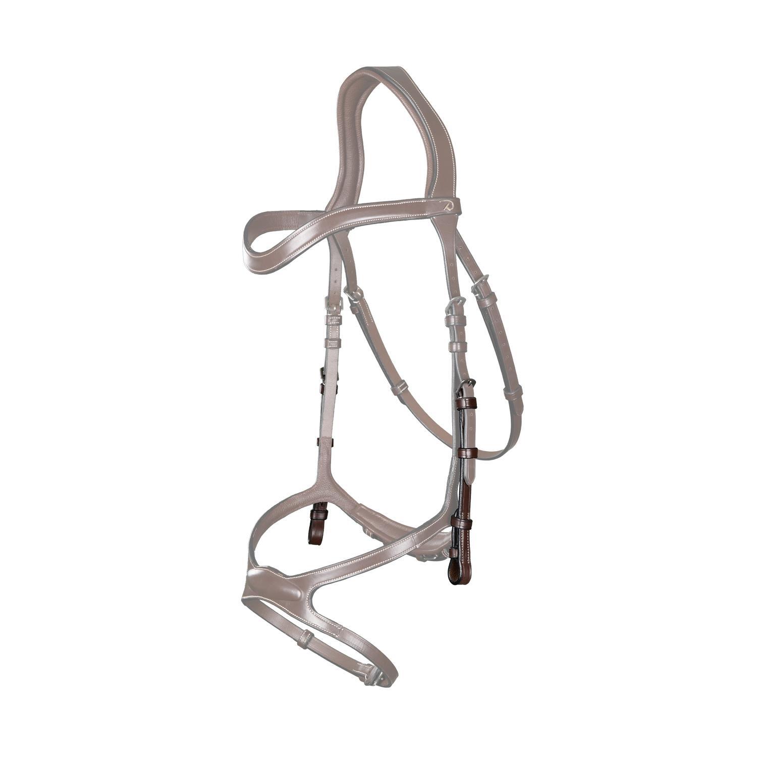 KENTUCKY HORSEWEAR Bakstuk voor kopstuk met 1 riem Bruin Pony