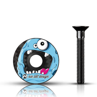 Capuchon riesel design top cap stem:cap