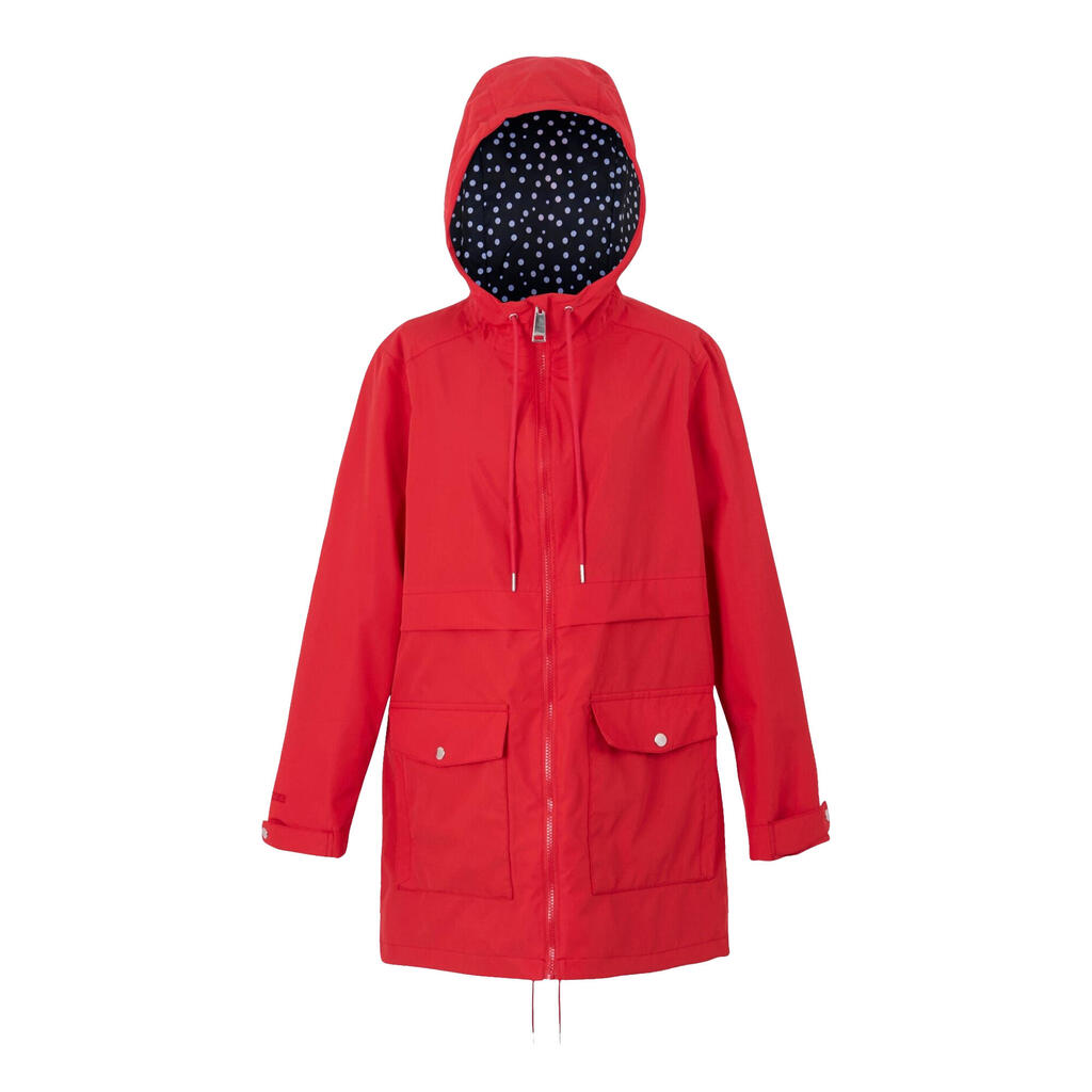 Womens/Ladies Navaeh Linear Waterproof Jacket (High Risk Red)