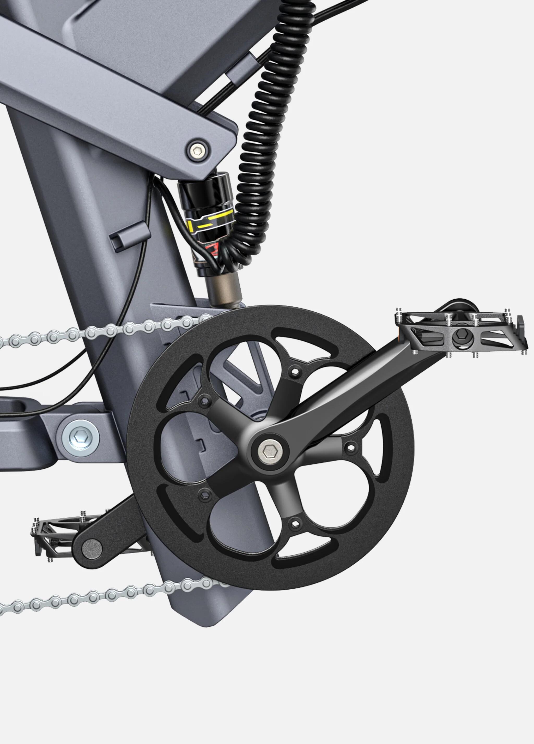 Engwe X26 vouwbare E-bike dubbele accu's 7/7