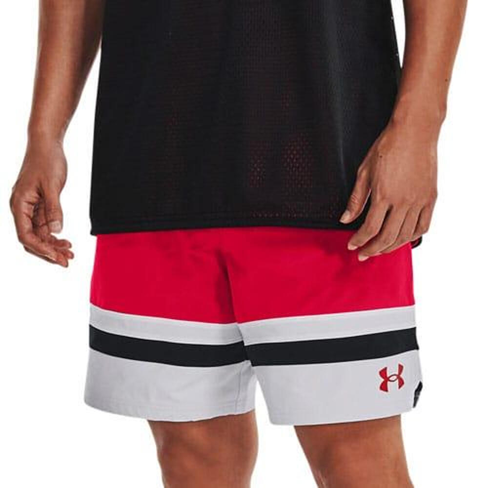 Short BASELINE Homme (Rouge) 2/3