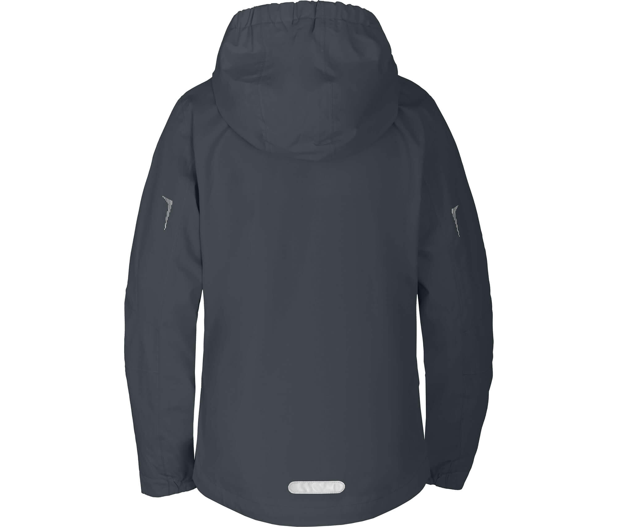 Regenjacke Netzfutter, 12000 mm Wassersäule grau 4/4
