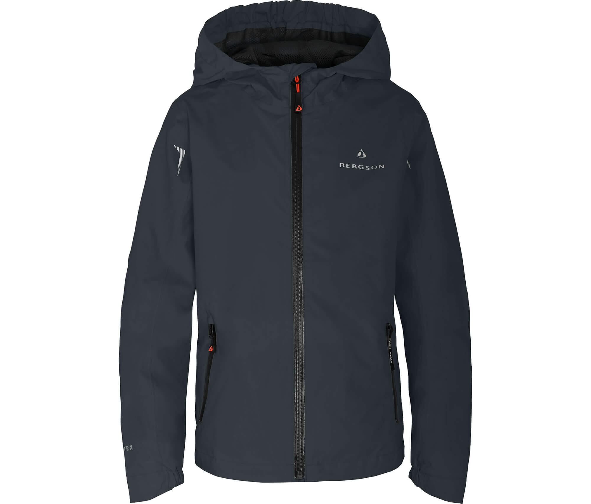 Regenjacke Netzfutter, 12000 mm Wassersäule grau 2/4