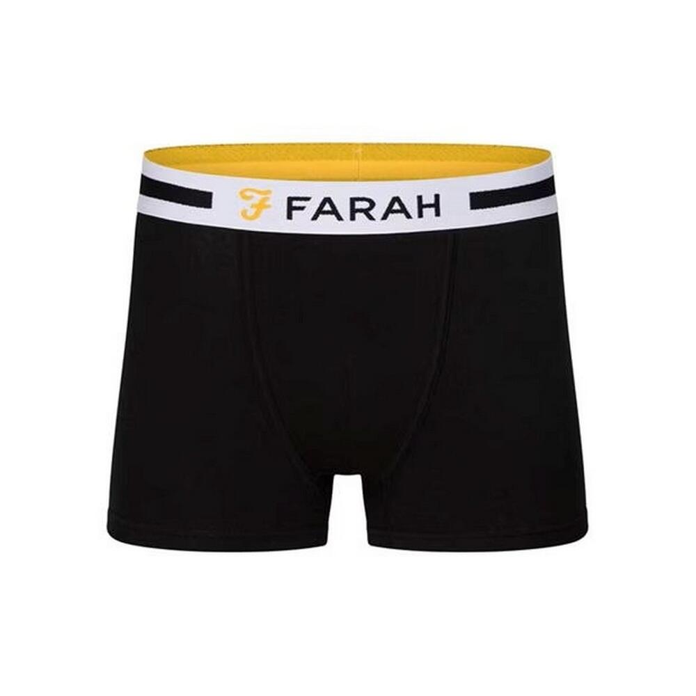 Mens Yeri Boxer Shorts (Pack of 3) (Multicoloured) 3/4