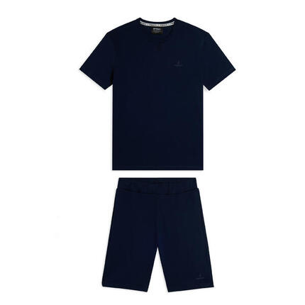 Tenue de sport en coton avec un t-shirt et un bermuda