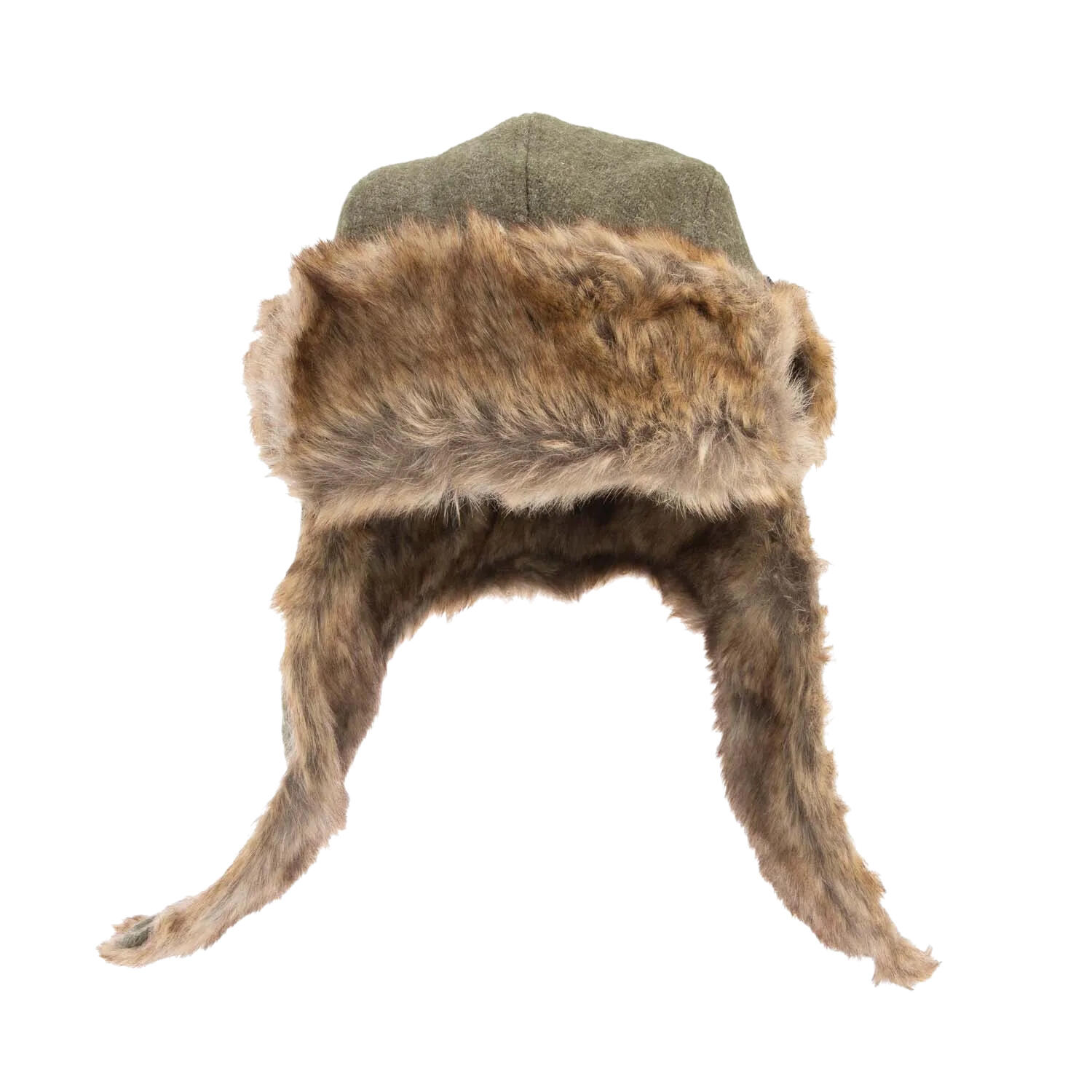 NEW ERA Mens Harris Tweed Trapper Hat (Green)