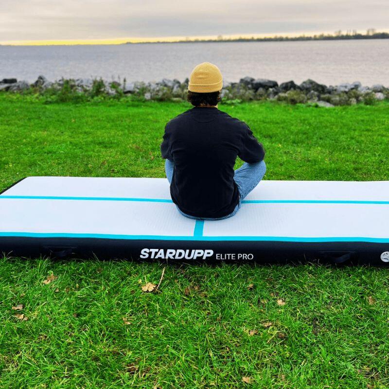 Stardupp Flow AirTrack 3m 10cm -- inclusief Elektrische Pomp & Luxe Draagtas -- 3/7
