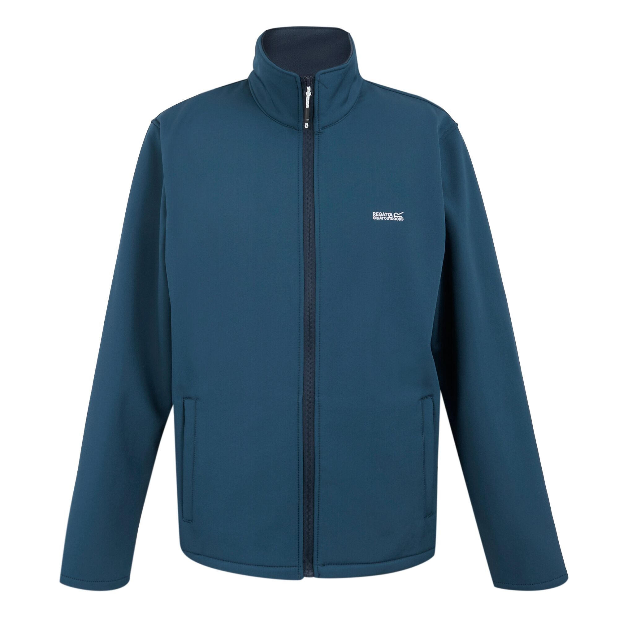REGATTA Heren Cera V Wind Resistant Soft Shell Jas (Maanlicht Denim)