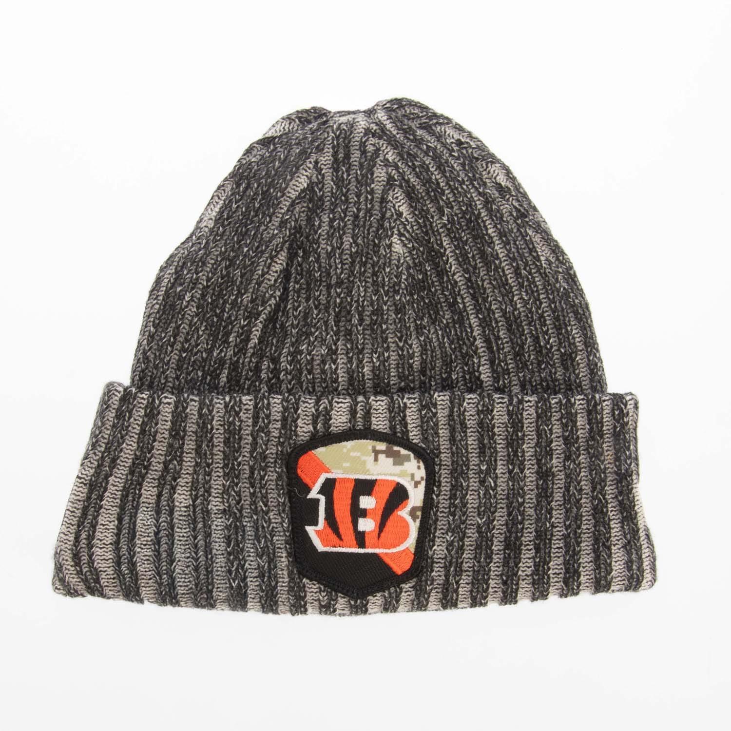 Cincinnati Bengals Knitted Beanie (Black) 1/3