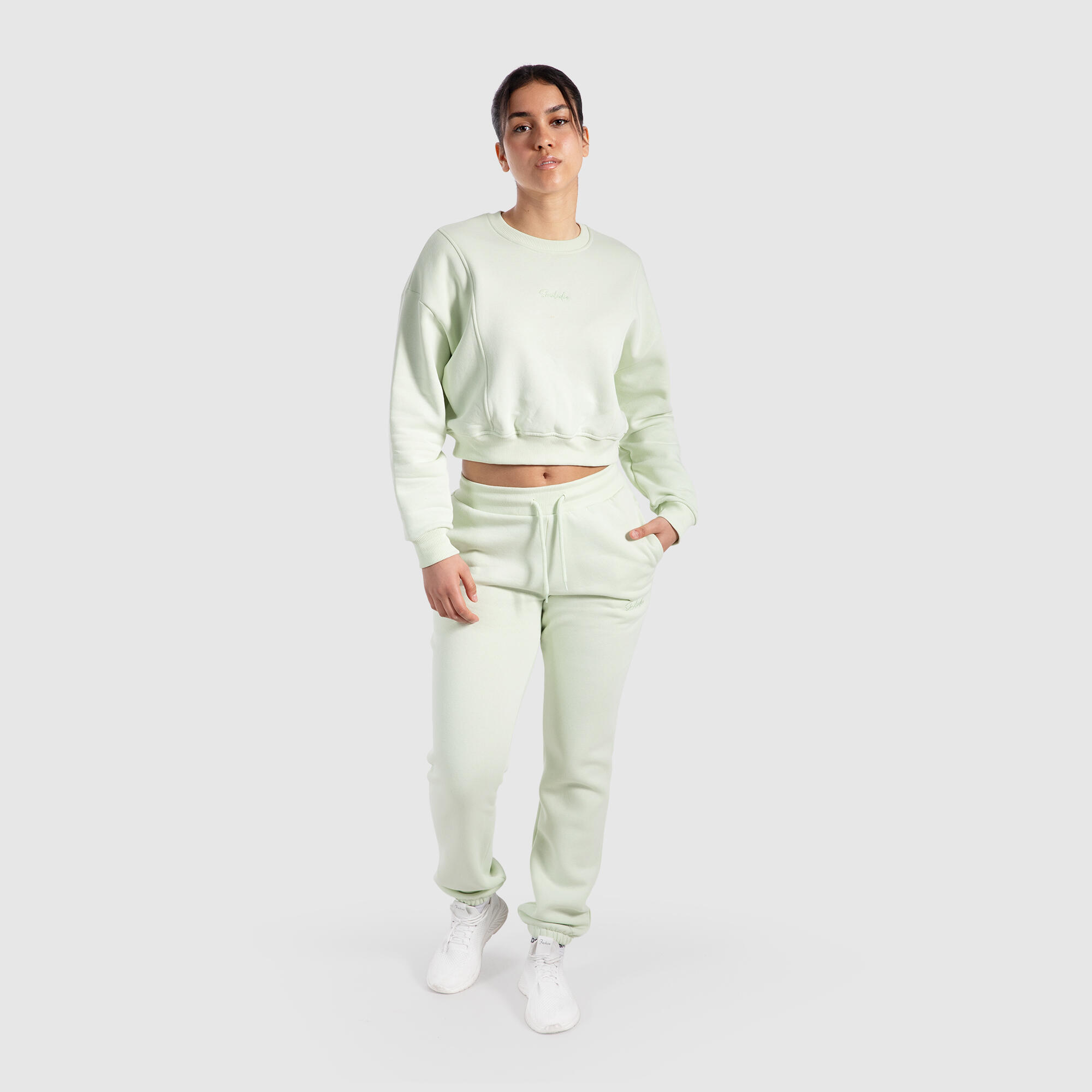 Damen Jogginghose Dalila Hellgrün 3/6