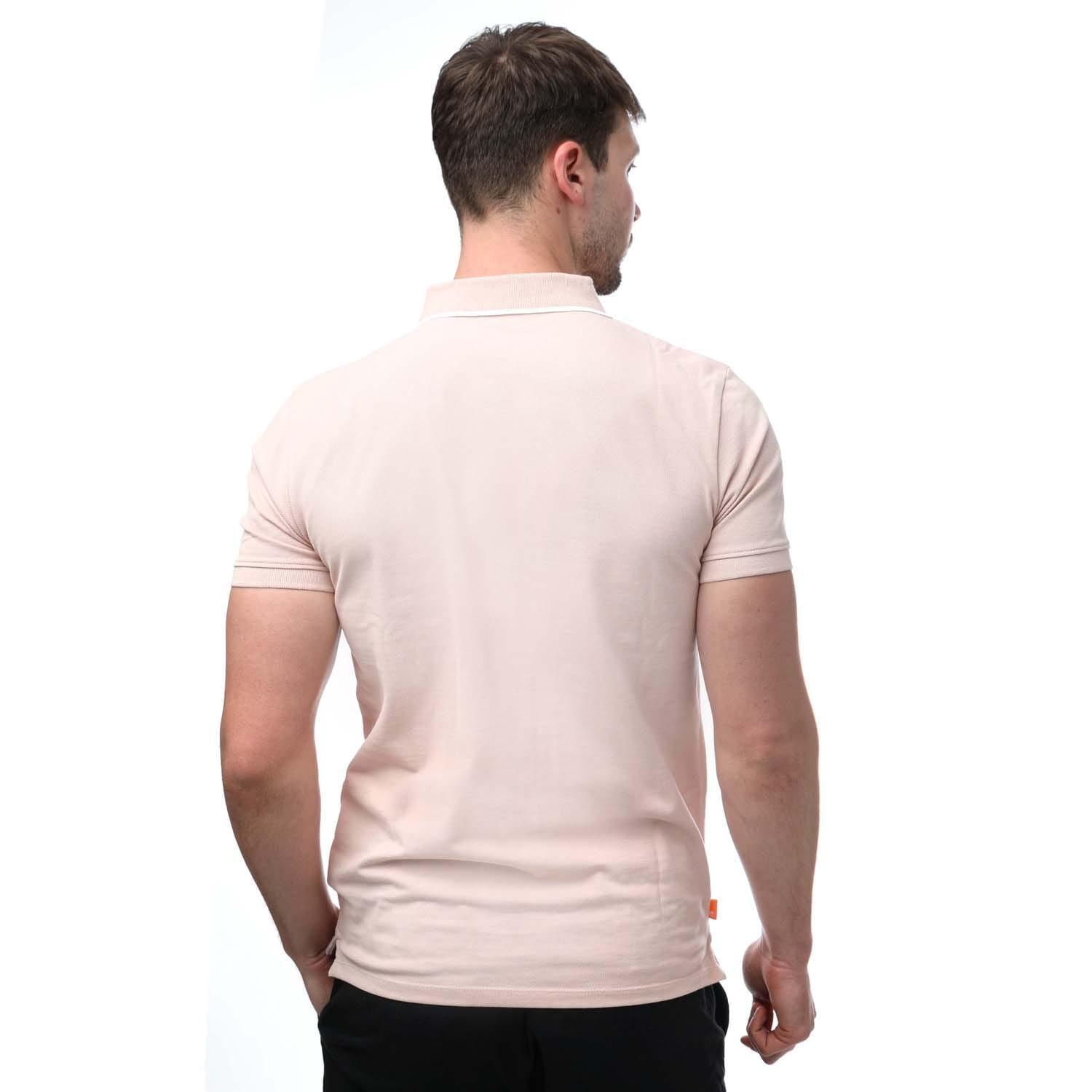 Poloshirt für Herren kurzärmlig Damen und Herren Pink 2/4