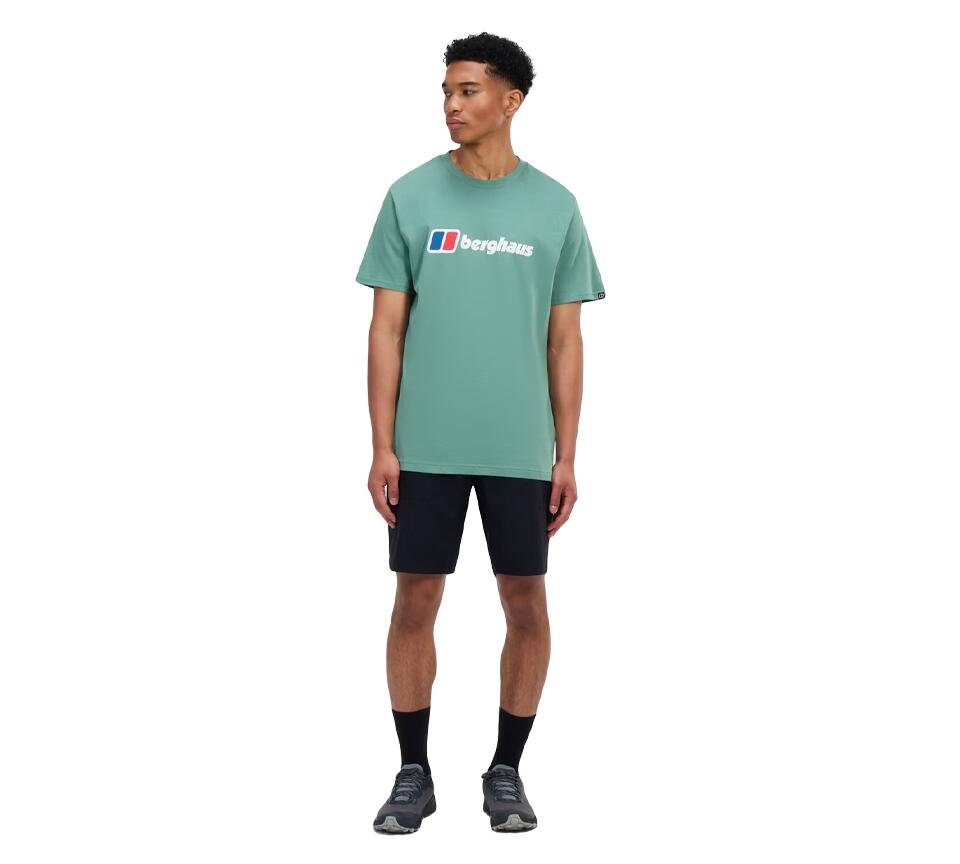 Berghaus Class XL-Logo Tee Green 4/7