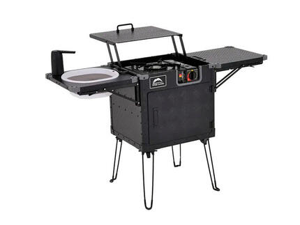 KITCHEN BOX draagbare keukenkast met gasfornuis