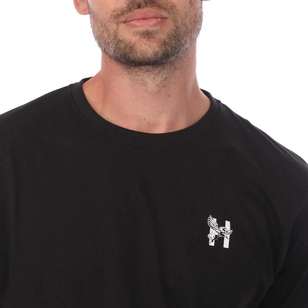 Mens Triphen TShirt (Pack of 3) (Black/Grey/White) 3/4