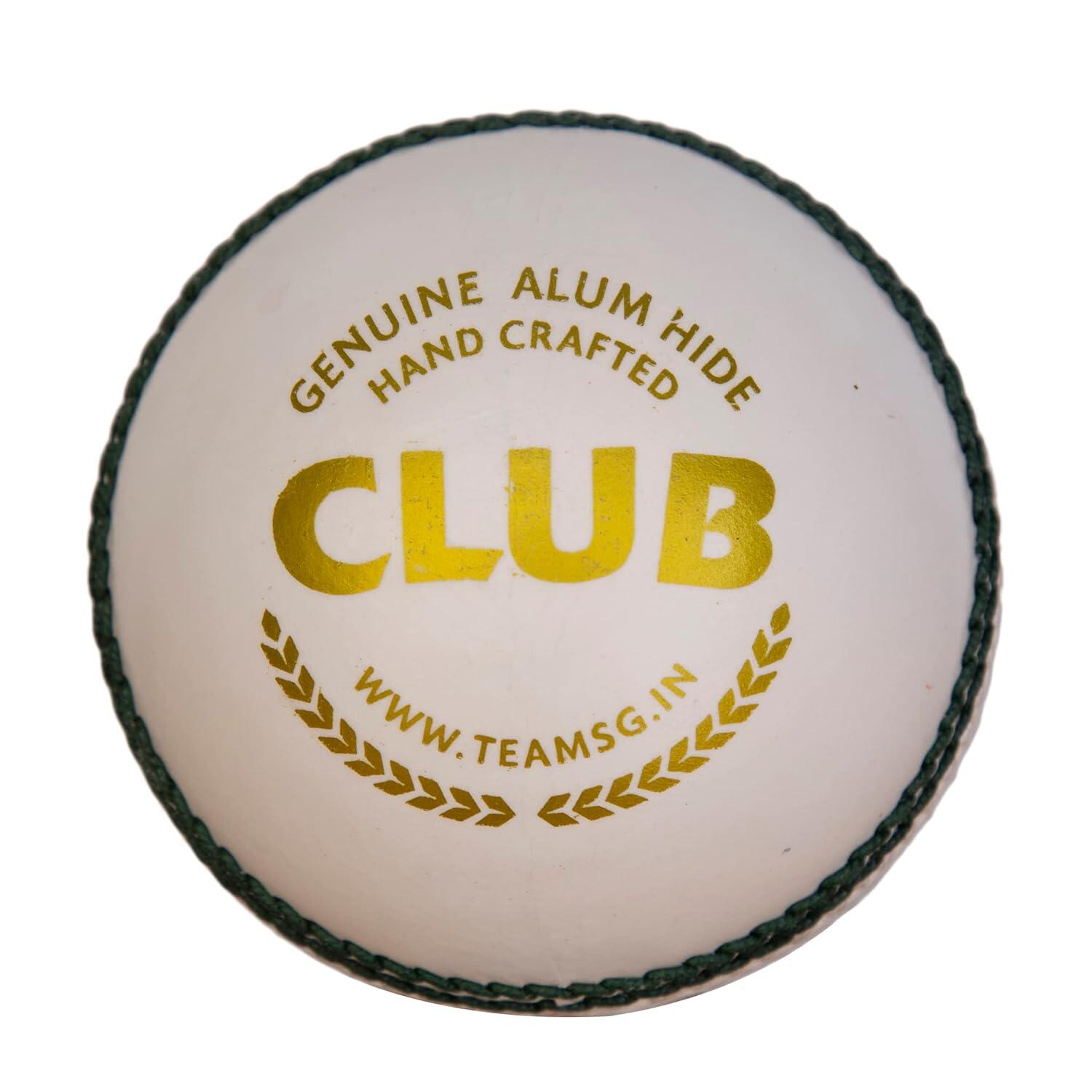 SG SG Club Cricketbälle | Farbe: Weiß | Packungsgröße: 1 Stück