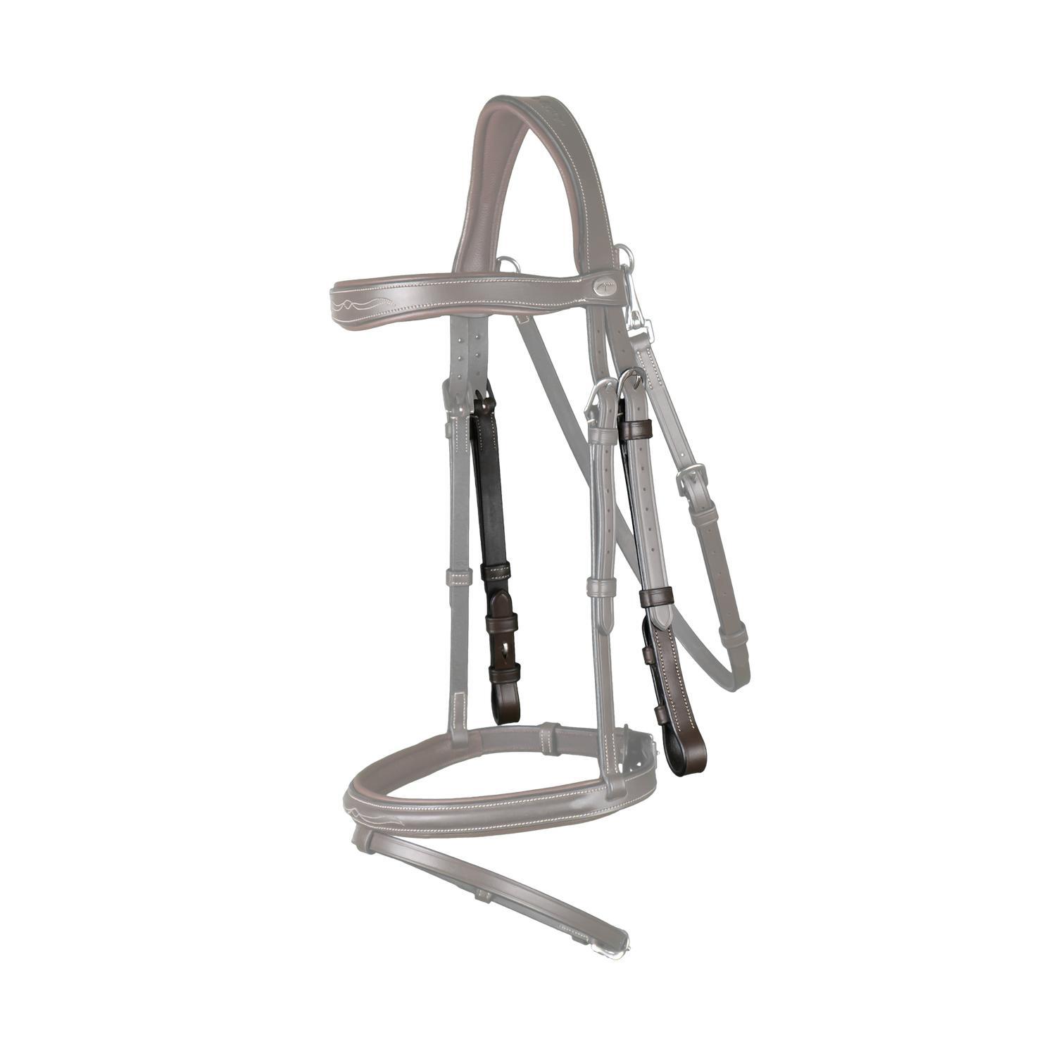 KENTUCKY HORSEWEAR Bakstukken met crème stiksel Bruin Cob