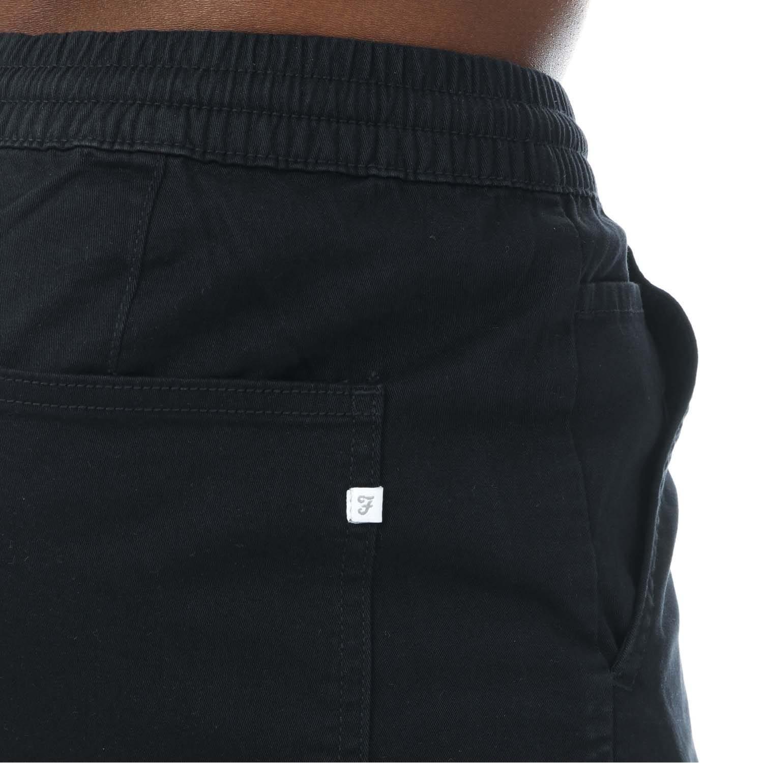 Mens Crane Cargo Shorts (Navy) 4/4