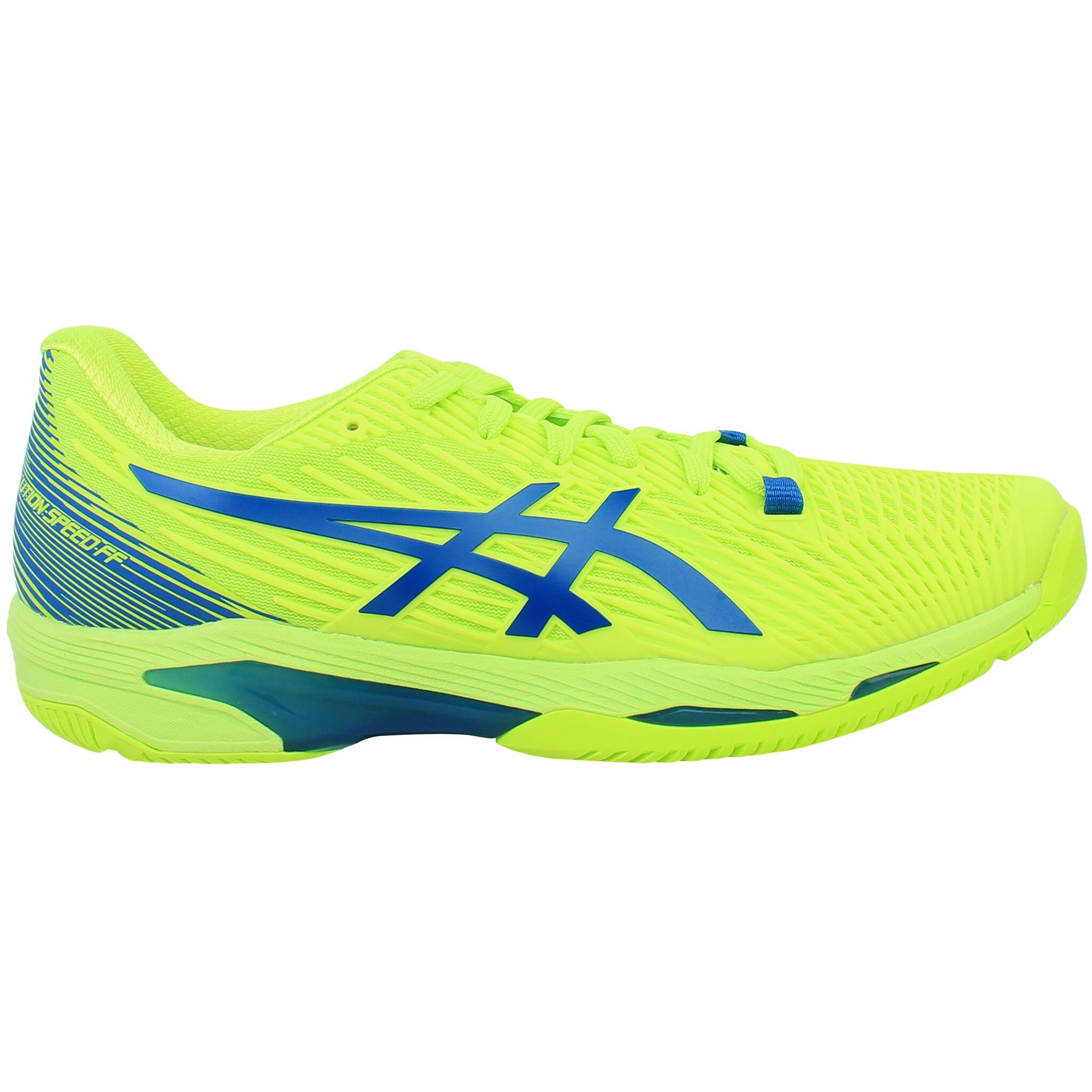 ASICS Asics Solution Speed FF 2 Womens Green Tennis Shoes