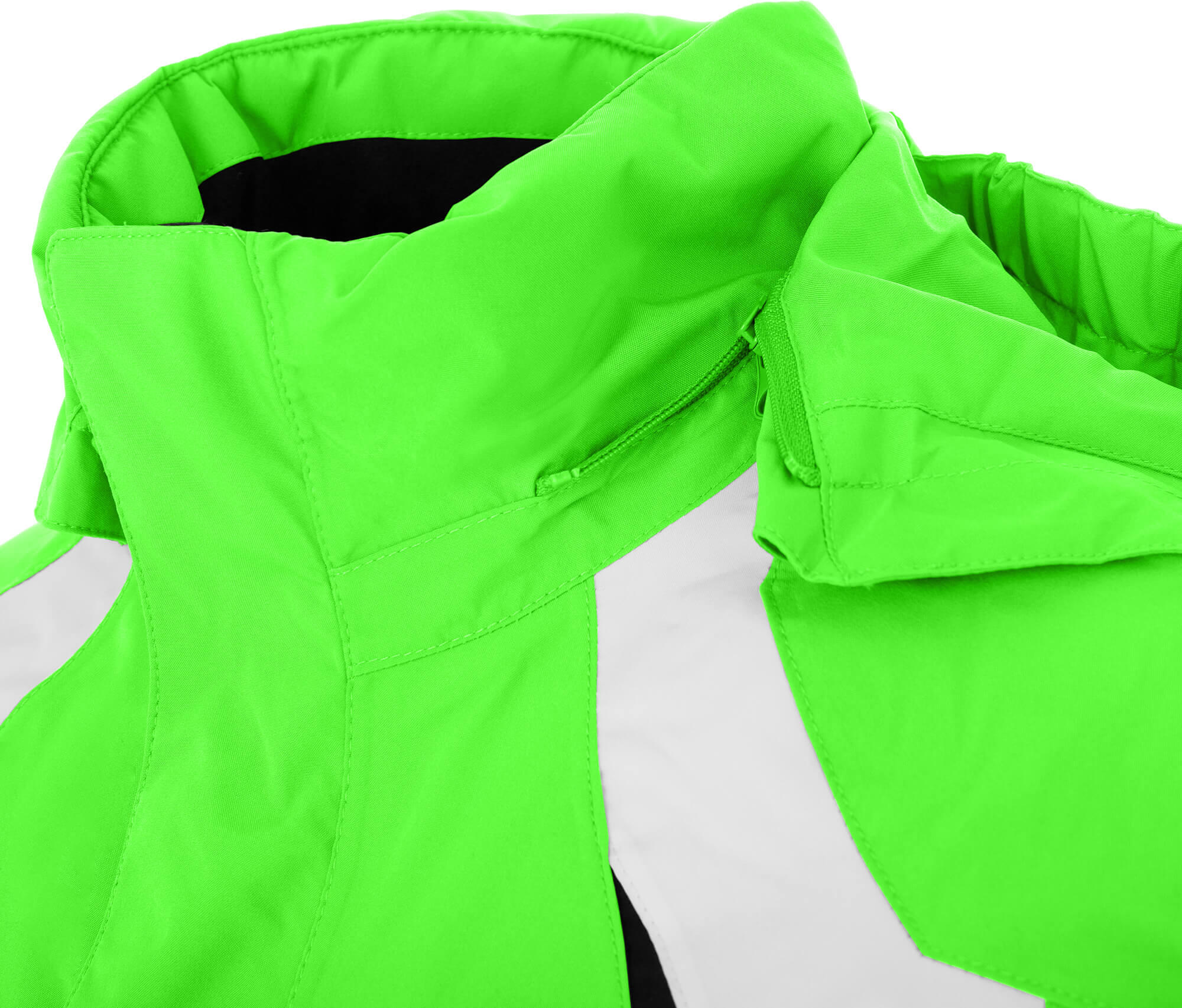 Kinder Skijacke  perfekt für junge Wintersportler Grün 7/7