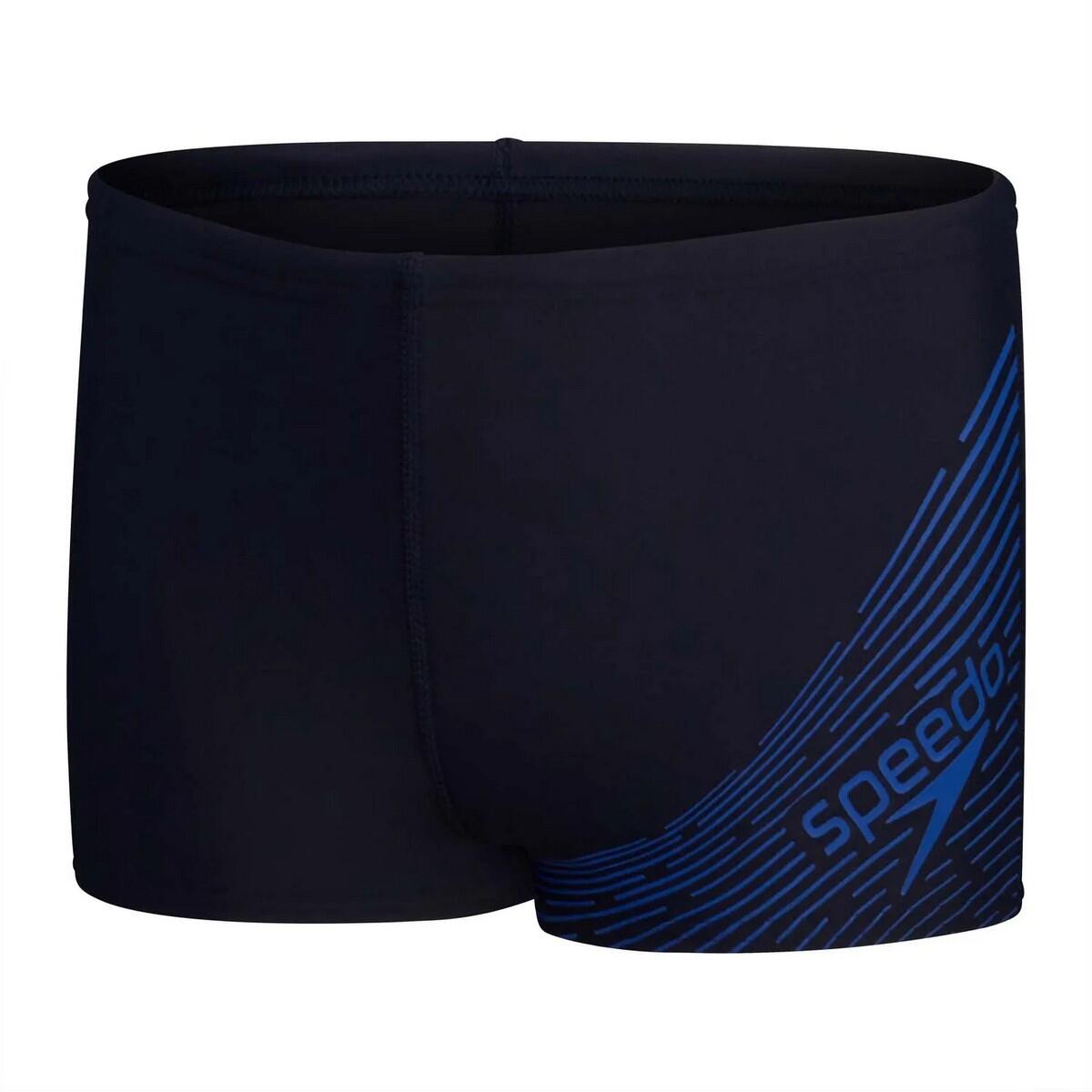 SPEEDO Costume Da Bagno A Pantaloncino Logo Ragazzi Speedo Medley Blu Navy