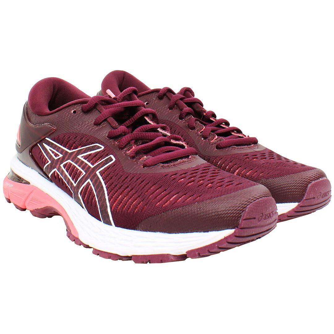 Asics Gel-Kayano 25 Womens Pink Running Trainers 4/5
