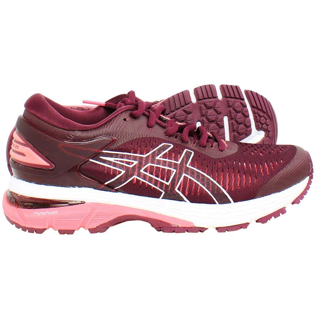 Asics Gel-Kayano 25 Womens Pink Running Trainers 3/5