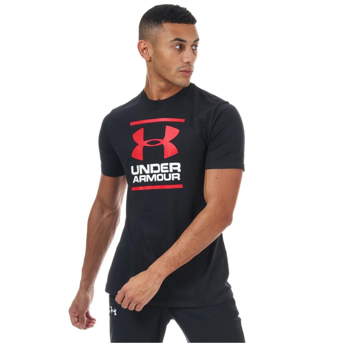 UNDER ARMOUR Mens GL Foundation ShortSleeved TShirt (Black)