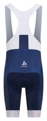 Odlo Performance Alps Bib Broek - Wit/Blauw 2/2
