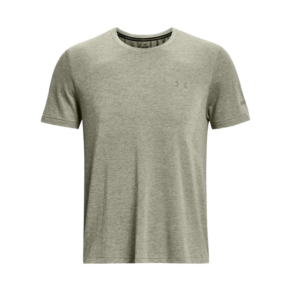 Mens SeamleStride TShirt (Green) 1/2