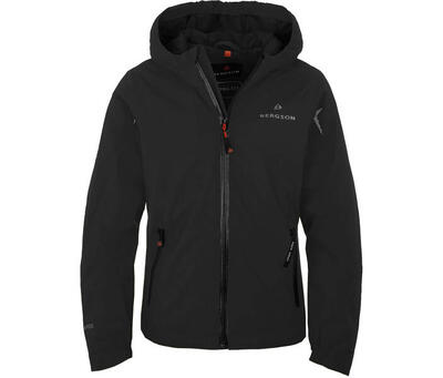 Regenjacke leicht wattiert, 12000 mm Wassersäule grau