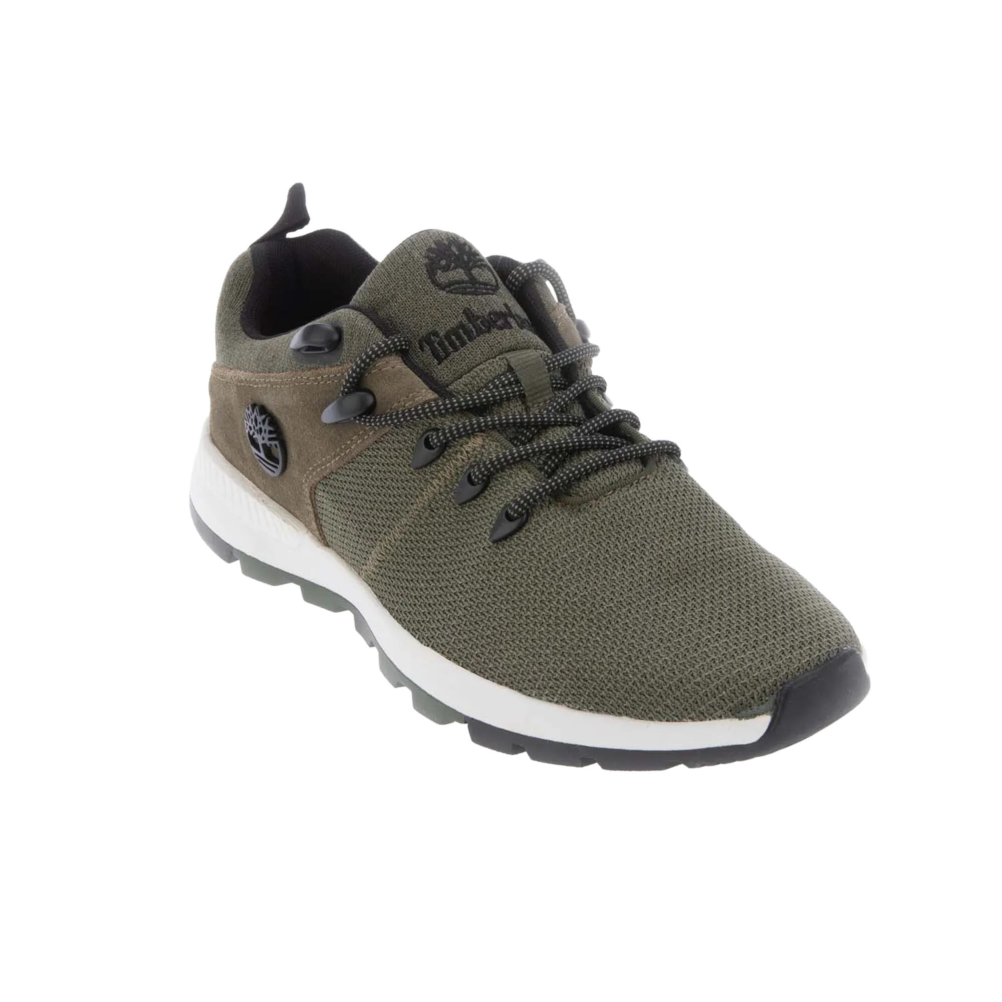 TIMBERLAND Mens Sprint Trekker Low Trainers (Green)